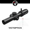Vector Optics VictOptics S6 1-6x24 SFP Cannocchiale Con Illuminazione Rossa e Verde, Sistema di Blocco Della Torretta, Design con Ampio Campo Visivo Per AR 15 .223 5.56