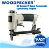 WOODPECKER N7116 Cucitrice pneumatica per tappezzeria tipo calibro 22 71, adatta per graffette con corona da 9,0 mm e lunghezza 6-16 mm, per la lavorazione del legno