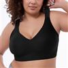 Fallsweet Reggiseni senza fili da donna Reggiseno senza cuciture a copertura totale senza ferretto Bralette morbida push up per tutti i giorni