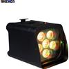 SHEHDS LED Par Light Telecomando senza fili 6x18W 6in1 RGBAW + UV con batteria per DJ Disco Decorazione natalizia Pubblico