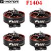 HawkSpeed T-Motor F1404 1404 2900 3800 4600KV 3-4S Lipo FPV Motore Brushless 1.5mm Albero 2.5-4 pollici Cinewhoop Dutcted RC Racing Droni