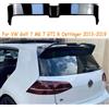 NONE Per VW Golf 7 MK 7 GTI R Oettinger 2013-2019 Auto Top Ali di Coda Vento Fisso Spoiler Baule Posteriore Tetto Sport Spoiler Ali Styling