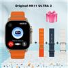 ivanony Originale HK11 ULTRA3 Smart Watch Supporto TWS Auricolare Collegare Rete Condividi Connessione AI Robot Ricevi Chiamate AMOLED Smartwatch