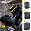 Rhinowalk Borsa per sedile posteriore per moto 10L/20L/30L Borsa per bagagli da motocross impermeabile Borsa da coda multifunzione con parapioggia