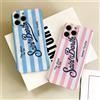 Custodia per telefono Saint Fashion Barth per iPhone 17 16e 16 15 14 13 12 11 Air Pro Max XS XR XSMax 6 7 8 Plus Cover rigida per PC con pellicola lucida