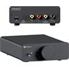 Fosi Audio DAC USB Fosi Audio Q6 - Chipset XMOS XU316 e AK4493S, PCM 768kHz/32Bit e DSD512 DAC Hi-Fi desktop compatto