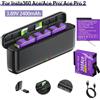 PALO Batteria da 2400 mAh per Insta360 Ace Pro 2 Insta360 Ace Pro + Caricatore LCD a 3 slot per Insta360 Ace Insta 360 Ace Pro 2 Batteria per fotocamera