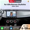 Junsun Autoradio Android Auto Junsun per Alfa Romeo Giulietta 2010 2011 2012 2013 2014 Multimedia Wireless Apple CarPlay Sistemi intelligenti Smart Schermo Touch IPS Lettore Video Stereo 2 Din Autoradio