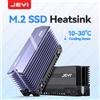 JEYI Dissipatore di calore JEYI M.2 2280 NVMe NGFF SSD - Dissipatore di calore con pinna a convezione passiva in alluminio resistente per dispositivi di raffreddamento del PC (Max 35 ℃ Diminuisci)