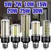 NONE Lampadina LED 30W E27 Lampada a mais E14 Plafoniera AC220V Lampadari B22 Senza sfarfallio Per la casa Soggiorno Illuminazione Freddo/Caldo 110V