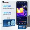 TOOLTOP T7PRO Termocamera a infrarossi e visibile Termocamera 256*192 -50~600 ℃ Telecamera a infrarossi mobile Android a doppio obiettivo