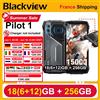 Oscal Pilot 1 [Senza caricatore UE] Smartphone robusto 18 GB (6+12) 256 GB 15000 mAh Doppia torcia Schermo da 6,67 pollici Android 14 50 MP 138 dB