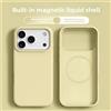 NONE Custodia magnetica originale per iPhone 17 16 Pro Max Custodie in silicone liquido per iPhone17 16 Pro Max 17Pro Air Custodia morbida per paraurti