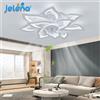 Jelena Lampadario moderno a soffitto Ventilatori Lampade con telecomando e APP per soggiorno, sala da pranzo, camere da letto, plafoniere a LED, decorazioni per la casa