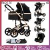 Magic ZC（母婴） Passeggino 3 in 1 ad alto paesaggio con seggiolino auto Carrozzina per bambini calda e leggera Passeggino per neonati multifunzione Passeggino invernale
