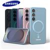 samsung Per custodia magnetica Samsung Galaxy S25 FE S24 S23 S22 S21 S20 FE Magsafe S25FE antiurto Copertura completa Copertura in gel di silicone liquido