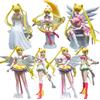 BEAST KINGDOM Figure anime classiche Guerriero femminile Luna Lepre Bambola Fascino Angelo Marinaio Lepre Kawaii PVC Modello Decorazione torta Regalo per ragazze
