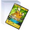 Bandai 100 pezzi buste per carte da gioco protezione trasparente per carte collezionabili compatibili cartella custodia per Pokemon giocattolo per bambini regalo