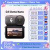 DJI Osmo Nano Standard Bundle 128G / 64GB Piccola Videocamera 4K/60fps per Vlog & 143 ° Ampio campo visivo, nuovo sensore da 1/1.3 pollici, doppi microfoni DJI