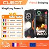 CUBOT KingKong Power 5 Smartphone robusto G100 16 GB di RAM (6 + 10) + 128 GB di ROM Android 15 15300 mAh 6,88 "120 Hz 64 MP Telefono leggero da campeggio