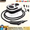 Podofo 2500W Pulitore a vapore portatile Piroscafo pressurizzato portatile 220V Spina UE Pulizia profonda per auto Cucina Bagno ecc.