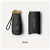 NONE Ombrello Pieghevole Piccolo da Sole, Regalo per Donne, Moda Uomo, Mini Parasole, Anti-UV Portatile da Viaggio per Ragazze