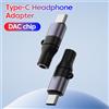 Adattatore audio AUX per cuffie Mini tipo C a jack da 3,5 mm per iPhone15/16/17 Convertitore decodificatore DAC digitale Samsung Huawei Xiaomi