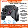 Lenovo Controller di gioco wireless Bluetooth Lenovo S02, gamepad wireless con trigger Dual Hall, per Switch, PC, Android, iOS, TV