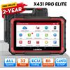 LAUNCH X431 PRO ELITE Scanner Auto OBD OBD2, Strumento Diagnostico Completo per Auto, CANFD DOIP, Codifica ECU, Controllo Bidirezionale