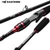 kastking Canna da Pesca KastKing Max in Acciaio e Carbonio, Spinning e Casting, 1.80m 2.13m 2.28m 2.4m, per Pesca di Bass e Luccio