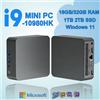 FUCHU Nuovo Mini PC Portatile 2026 Intel i9-10980HK/N150 con Windows 11, 32GB DDR4, SSD da 1/2TB, Computer da Gaming e Desktop per Ufficio con WiFi 6