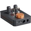 Fosi Audio GR70 Amplificatore per cuffie a valvole Preamp in Classe A con valvole 5654W*2 e 6Ж4*2, Jack da 3.5mm e 6.35mm