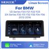 navifly Autoradio MEKEDE Linux per BMW Serie 1 2 3 4 F20 F21 F22 F30 F31 F32 F33 F34 F36 Wireless Android Carplay Auto WIFI SWC BT GPS