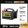 VTOMAN VT-PRO 10000A Avviatore di Emergenza per Auto 58800mAh, Power Bank Portatile per Tutti i Motori a Benzina e Diesel, 12V/24V