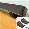 NONE Base universale regolabile per soundbar, multimarca, compatibile con altoparlanti audio TV, home theater e configurazione desktop