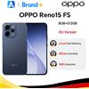 OPPO Smartphone Oppo Reno15 FS 5G versione europea, 8 GB + 512 GB, blu, Snapdragon 6 Gen 1, 6500 mAh, 80 W, 6,57 pollici, fotocamera da 50 MP, garanzia ufficiale