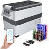EUHOMY Frigo portatile con compressore 12V/240V, capacità 18-49,4L, controllabile tramite app, -20-20°C ° C, ideale per campeggio, viaggi e camion.