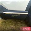 MIHUMOE Protezioni Laterali per Paraurti Posteriore Auto in Acciaio Inox per Honda CR-V CRV 2023 2024 2025