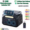 IEE INITIAL ENTROPY ENERGY IEE P1800 Stazione di Alimentazione Portatile 1800W, Generatore Solare 1024Wh, Batteria LiFePO4 di Grado EV, 11 Porte di Uscita, 220V, Power Bank con Potenza di Picco 3600W