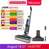 JONR ED12 Pro Aspirapolvere Senza Fili Verticale Wet & Dry con Funzione di Asciugatura ad Aria Calda e Autopulizia per Elettrodomestici Smart
