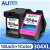 ALIZEO Cartuccia d'inchiostro Alizeo 304 compatibile con HP304 per HP 304XL Deskjet ENVY Officejet 2600 2630 3723 3724 3730 3732 3752 3755 3758