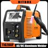 HZXVOGEN Saldatrice TIG HITBOX 220V 200A TIG200P AC/DC per Alluminio, Macchina Intelligente a Inverter, Attrezzatura Professionale