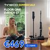 Tineco FLOOR ONE Switch S7 Stretch Aspirapolvere Wet & Dry e Set Aspirapolvere a Batteria 5-in-1 Flash Dry Autopulente Dual Block Anti-Groviglio
