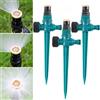 NONE 1-10 pezzi Irrigatore da giardino 360 ° Irrigatore Rotante Automatico per Agricoltura, Tubo Regolabile con Atomizzazione Interrata