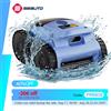 Seauto SAT 20/SAT 20PRO robot pulitore per piscine senza fili, dotato del sistema Trace Drive e navigazione sonar. Autonomia di 180 minuti, in grado di affrontare le pareti della piscina.