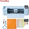 SucceBuy Macchina da taglio vinile SucceBuy 12 pollici con schermo a pulsanti, plotter da taglio vinile con oltre 5000 risorse di design integrate per la creazione di biglietti e lavoretti creativi