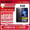 Cubot [Spedizione dalla Polonia] Smartphone Cubot A40 Android 15 12GB(4+8)+ 256GB 5100mAh NFC 6.88'' 120Hz Riconoscimento Facciale Telefono 4G