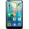Oilsky Lettore MP3 Android 9.0 con Bluetooth e Wi-Fi, 80GB (16GB+64GB) 4.0 pollici con altoparlanti, radio FM, eBook, capacità fino a 512GB
