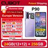 Cubot [Spedizione dalla Polonia] Smartphone Cubot P90 5100mAh Android 15 24(12+12)GB + 256GB 6.88" 120Hz 64MP Telefono Cellulare NFC Impronta Digitale