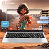 xia man Computer Portatile Xiaman Ultra Sottile con Windows 11, 14.1", 12GB RAM, 1TB/2TB SSD, Intel A3950, Notebook 1920*1080, PC per Ufficio e Studio